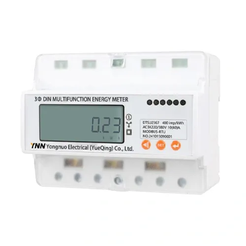 Three-Phase Din Rail-type Payment-Control Energy Meter 4G