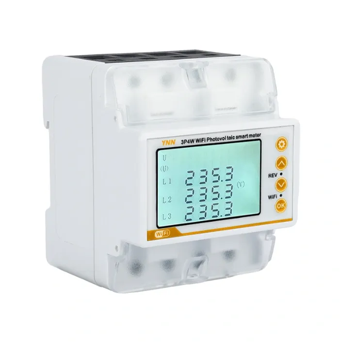 100A WiFi Smart Three Phase Energy Meter & Protector