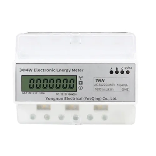 Three-Phase Four-Wire Active Electronic Energy Meter